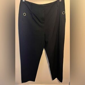 Calvin Klein Black Slim Fit Pants | Size 10